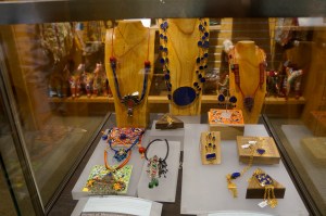 #TurquoiseMountain jewelry for sale in he gift shop at the Arthur M. Sackler Gallery in D.C. 